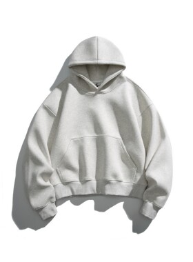 WHSDDY3 秋季纯色连帽打底卫衣慵懒风基础款美式重磅宽松休闲外套