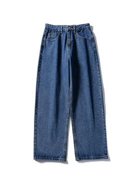 AIMATARGET 春秋日系潮流青少年三色基础款直筒休闲休闲牛仔裤