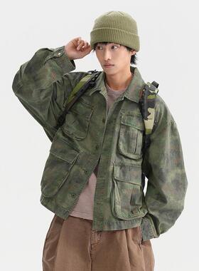 BLACK ARMADA 2025春季新款设计复古户外机能风宽松猎装工装夹克