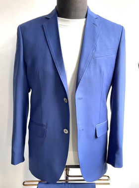 滨尚职业装华为汽车AITO工作装4S店职业西装正装销售工服蓝色西服