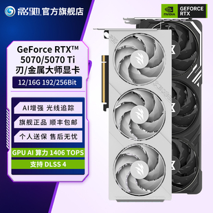 5070显卡 Ti金属大师星曜显卡官方DIY电脑主机RTX 影驰RTX 5070