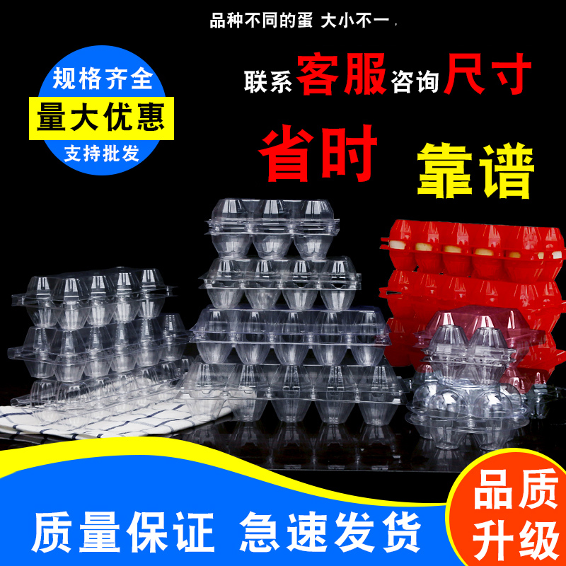 塑料草鸡蛋红色托盘鸡蛋