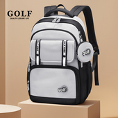 GOLF儿童书包男孩女童小学生一到六年级轻便减负大容量双肩背包