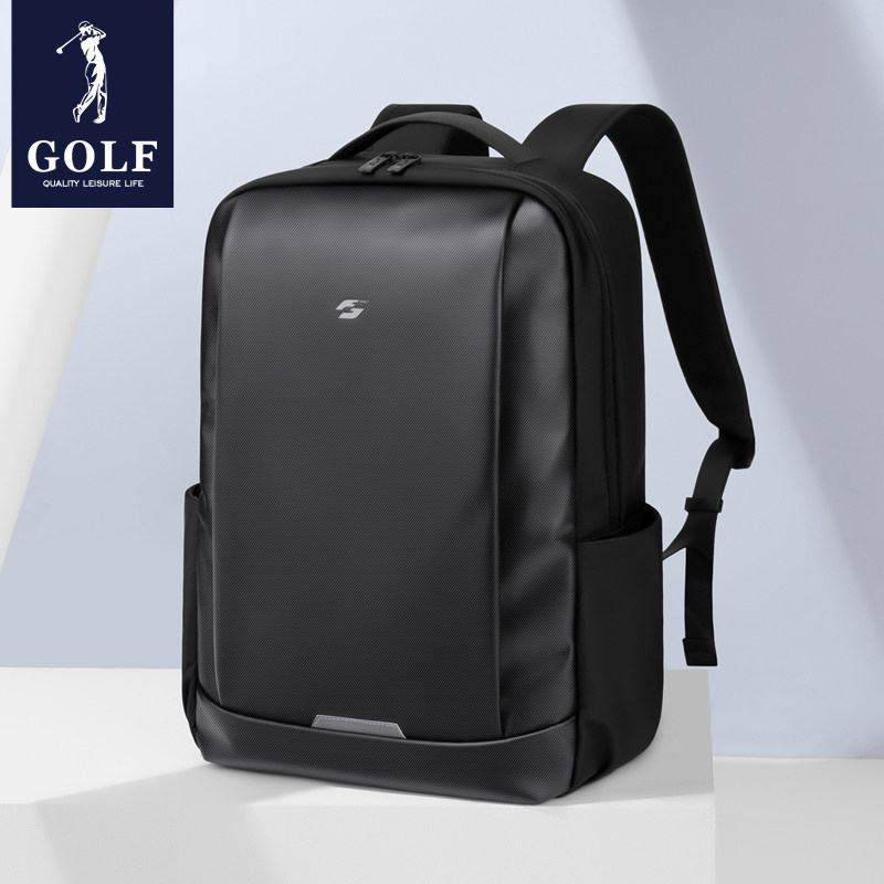GOLF双肩包男士2025新款大容量旅行背包电脑包商务通勤休闲书包