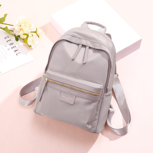 GOLF双肩包女2025新款 学生书包ins风 牛津布小背包女百搭简约时尚