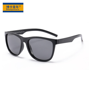 2026新款 简约偏光眼镜厂家直供503 青少年太阳镜男女硅胶墨镜时尚