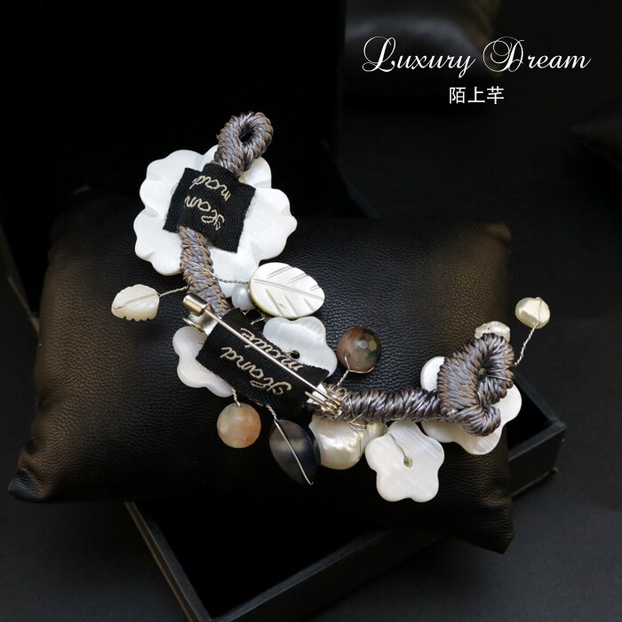 Broche femme en Nacre - Ref 1172203 Image 5