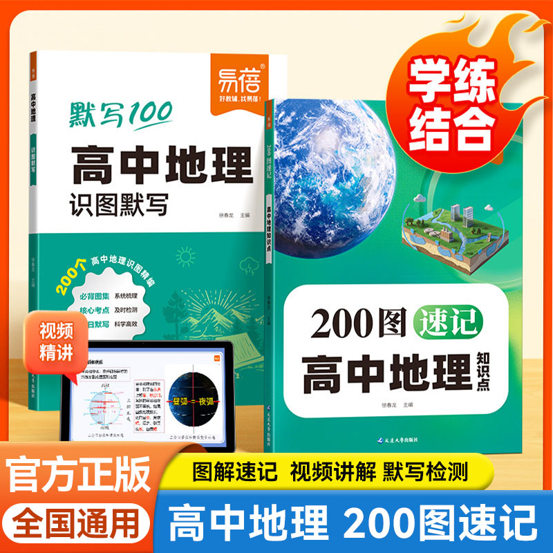 高中地理知识点速记200图速记