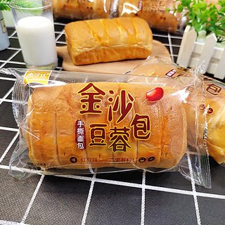 麦可达金沙豆蓉包整箱 豆沙夹心千层手撕面包 学生早餐糕点零食