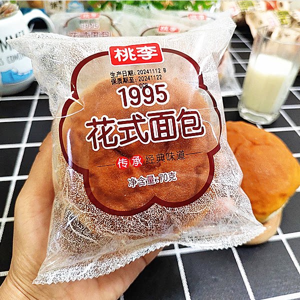 桃李1995花式面包营养早餐零食传统老式面包下午茶点心手撕软蛋糕