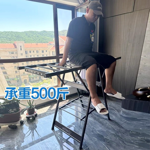 盖朵晾衣架落地折叠室内晒衣架阳台家用铝合金凉衣架晒被子神器