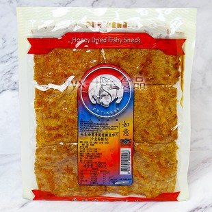 泰国如意牌香脆蜜糖鱼味片沙爹鱼片140g 童年回忆休闲零食包邮x