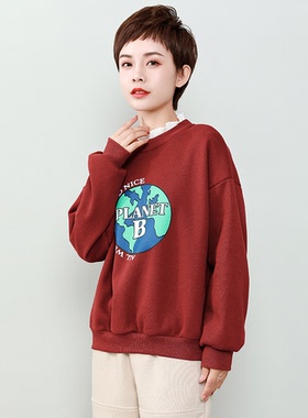 秋冬加绒假两件卫衣DK-WZR89907