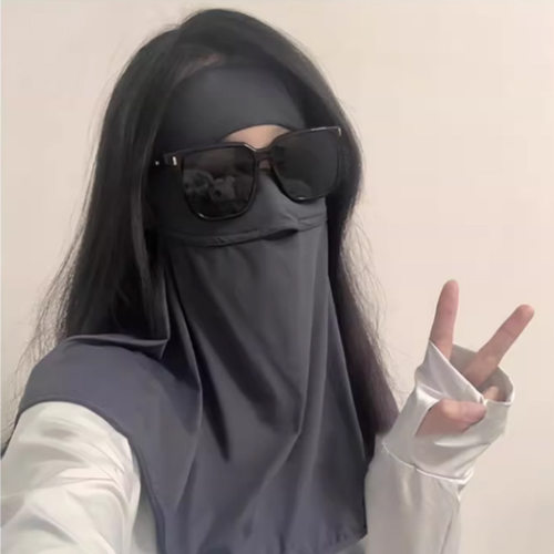开车防晒面罩女防紫外线夏季护颈