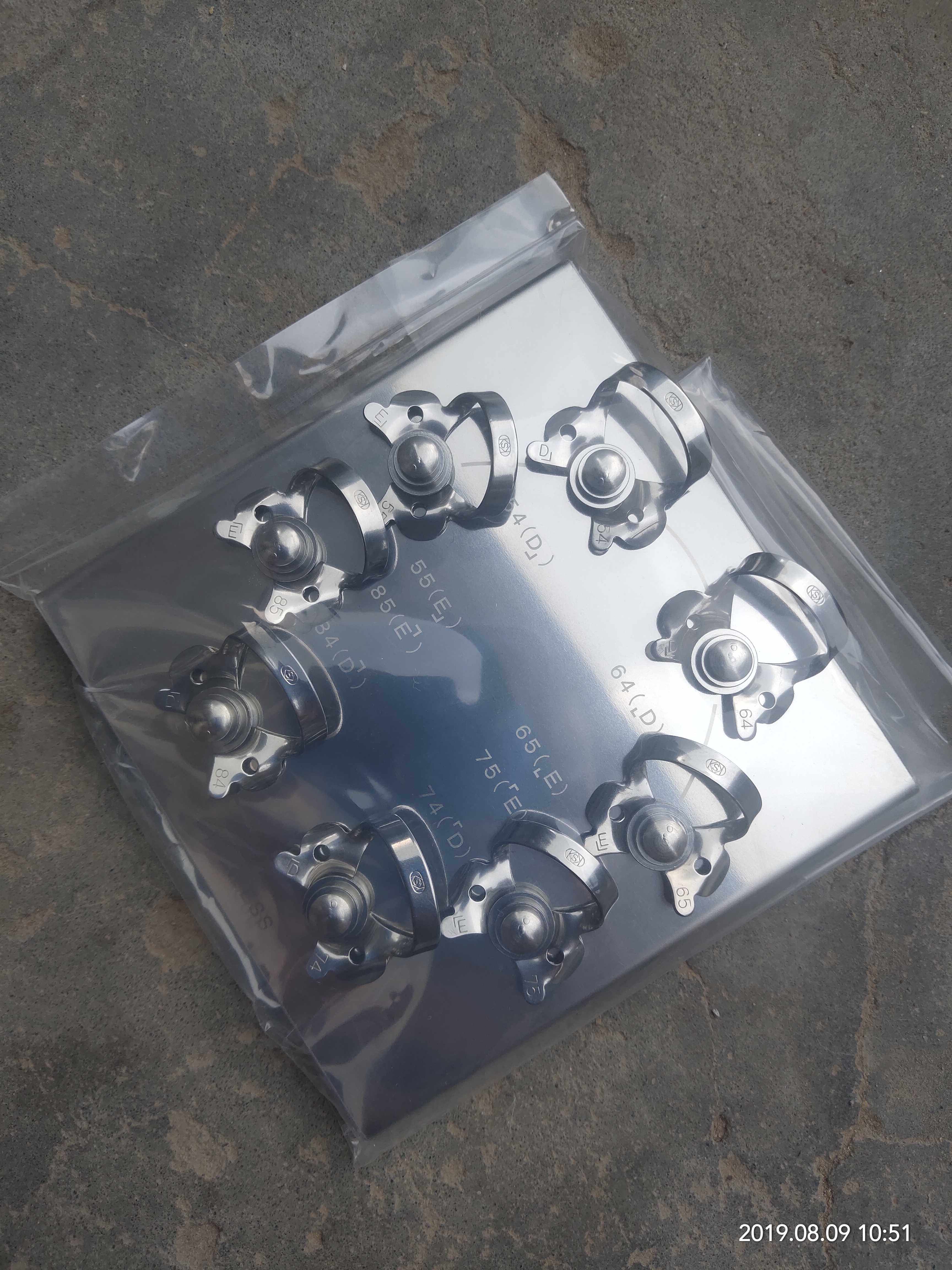 牙科口腔进口日本ksk儿童夹子橡皮障蝴蝶夹套装单独型号正品 包邮