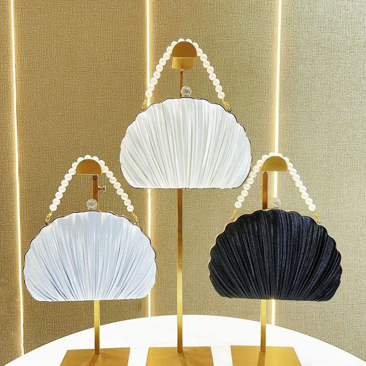 新款贝壳晚宴包欧美女士手提包珍珠宴会百搭手拿包礼服晚装包宴会,箱包皮具/热销女包/男包,通用款女包,淘宝优惠券,粉丝福利购,淘宝优惠卷