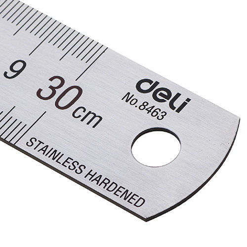 사무용품 유효 8463 강철 눈금자 30CM 눈금자 30CM 강철 눈금자 스테인레스 스틸 눈금