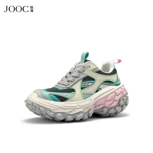 【星球漫步】JOOC玖诗潮酷老爹鞋女2026夏季新款设计感运动休闲鞋