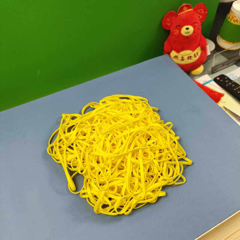 黄色橡皮筋弹力捆绑玩具生产耗材辅料周长340毫米宽5mm新品包邮,收纳整理,橡皮筋,淘宝优惠券,粉丝福利购,淘宝优惠卷