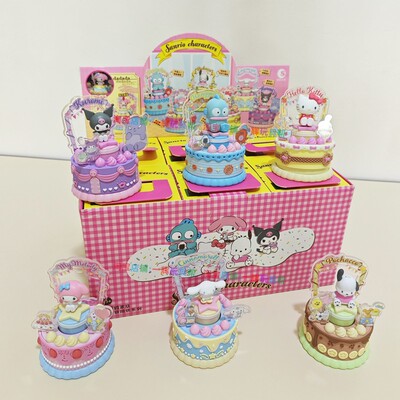 正版授权三丽鸥甜觅烘焙坊系列盲盒发光手办玩具桌面摆件礼物