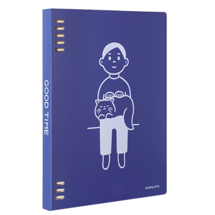 Noritake联名日本kokuyo国誉一米新纯活页本B5可拆卸A5笔记本本子简约大学生用记事本8孔不硌手高颜值日记本