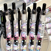 日本ZEBRA斑马中性笔星之卡比联名限定款 JJ15中性笔黑色水笔0.5稀有学生考试刷题黑笔少女粉笔高颜值日系ins