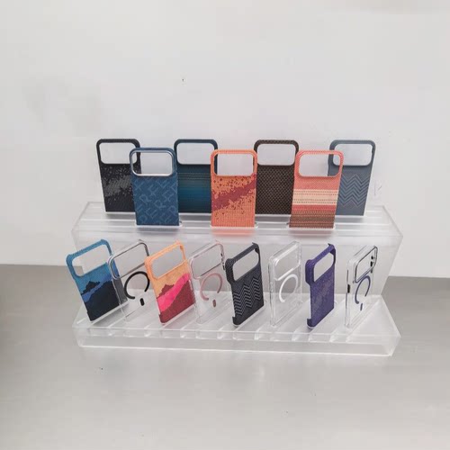 亚克力斜面手机壳膜展示架