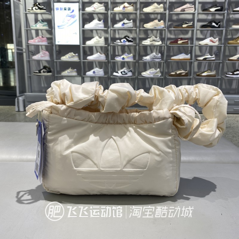 新款正品Adidas阿迪达斯三叶草时尚百搭女运动休闲单肩包KF2667
