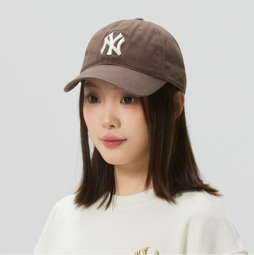 正品MLB简约百搭刺绣LOGO户外遮阳软顶男女休闲棒球帽鸭舌帽6601