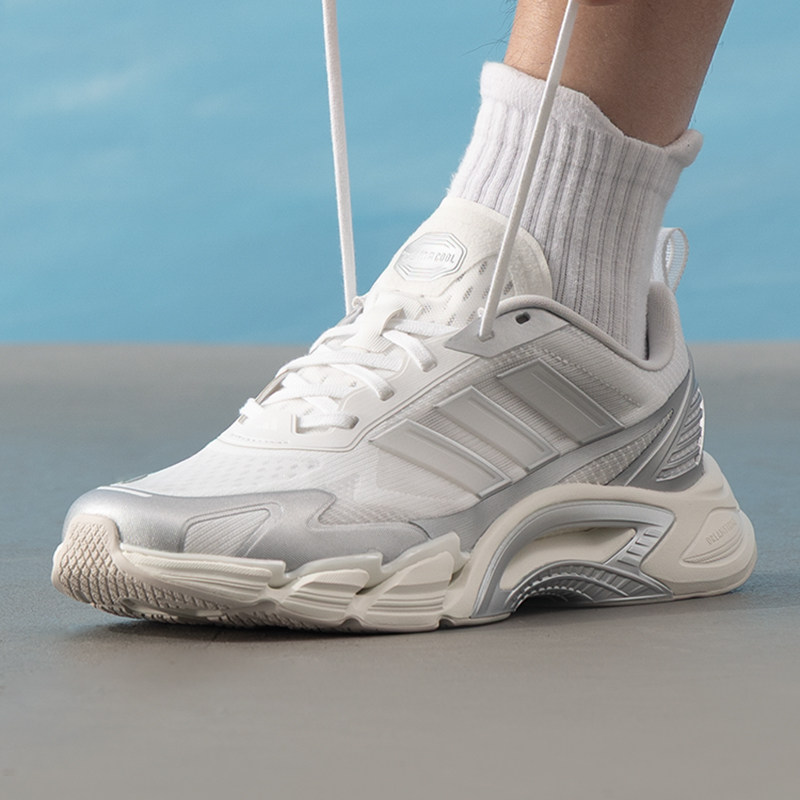正品ADIDAS阿迪达斯清风轻薄网面透气女鞋运动休闲跑步鞋KJ1701