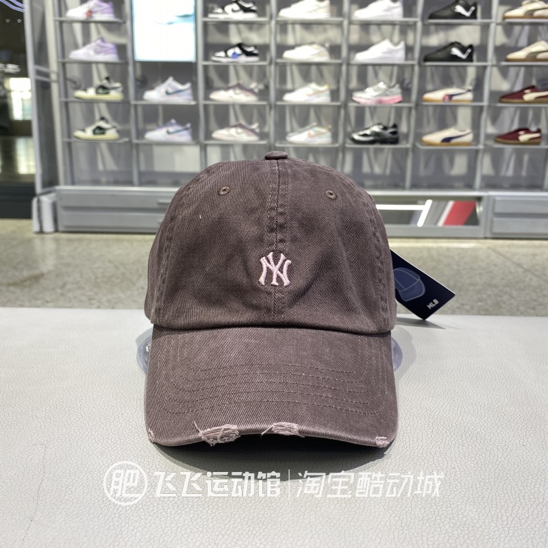 正品MLB字母小标休闲棒球鸭舌帽