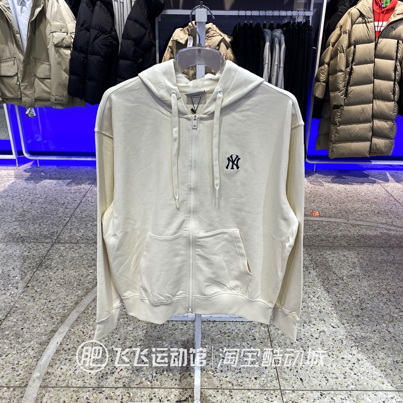 春秋连帽休闲针织夹克外套