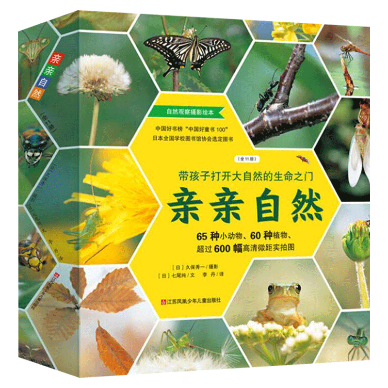 全11册亲亲自然避雨等观察摄影绘本4岁以上亲子共读正版童书