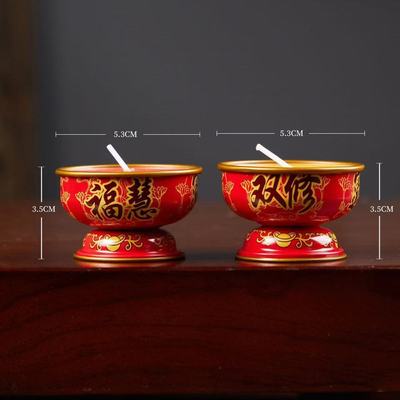 福旺酥油蜡烛8小时金属灯