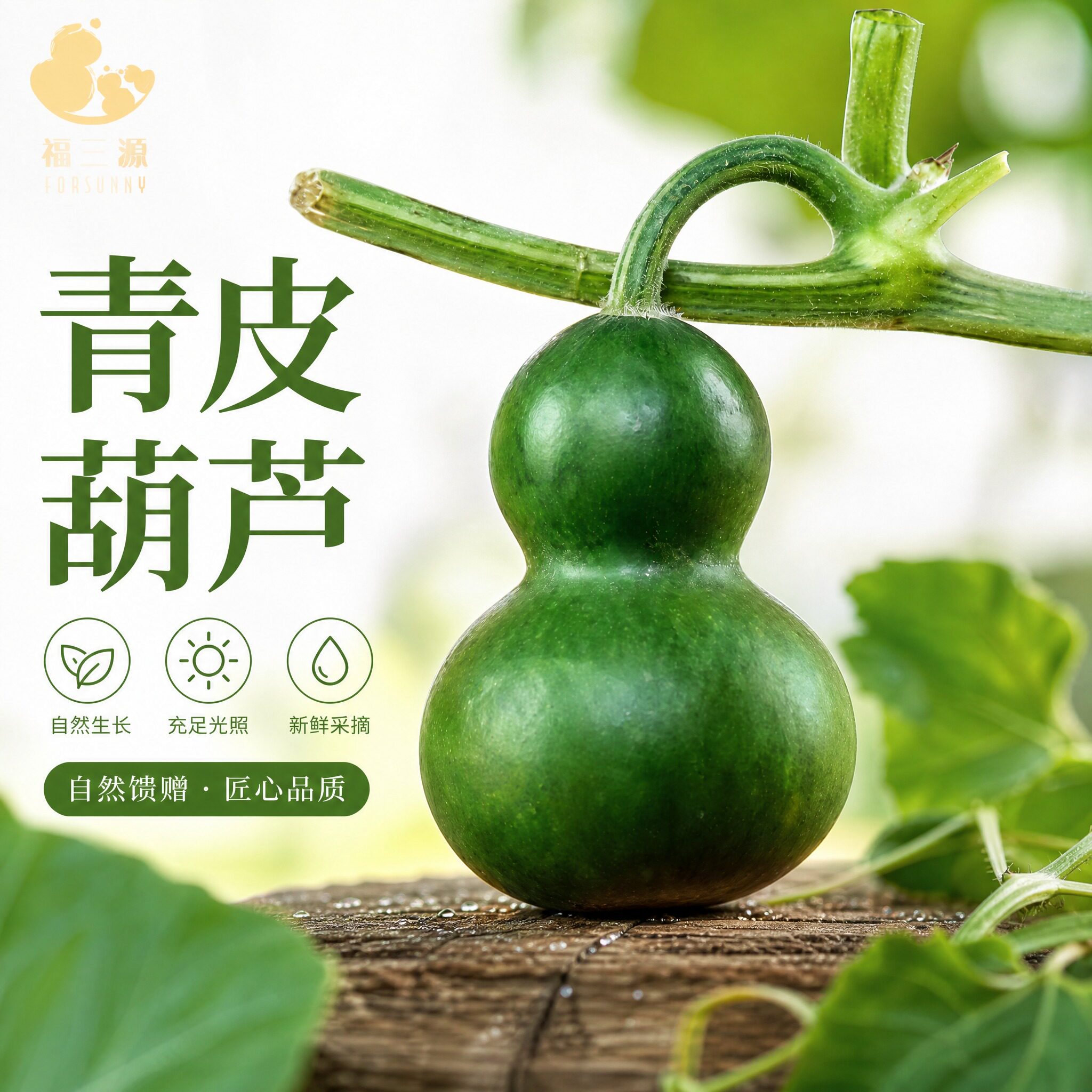 新鲜青皮小葫芦天然墨绿文玩真葫芦迷你美国葫芦精成品手捻把摆件