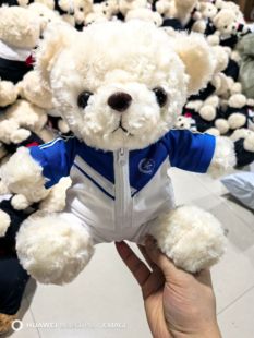 首都师大附中校服熊公仔娃娃