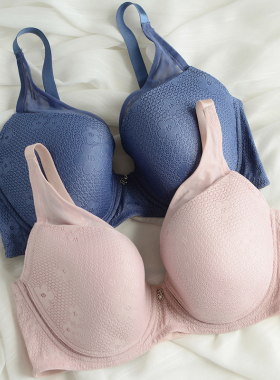 外贸 木瓜水滴胸 大码深杯文胸 基础款内衣75CDE 80CDE 85CDE