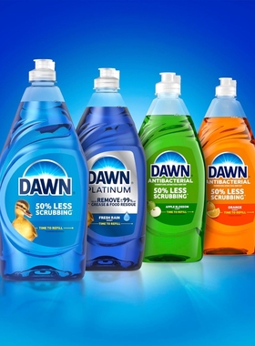 Dawn Dishwashing Liquid 美国进口多维小黄鸭袪油洗碗液洗洁精