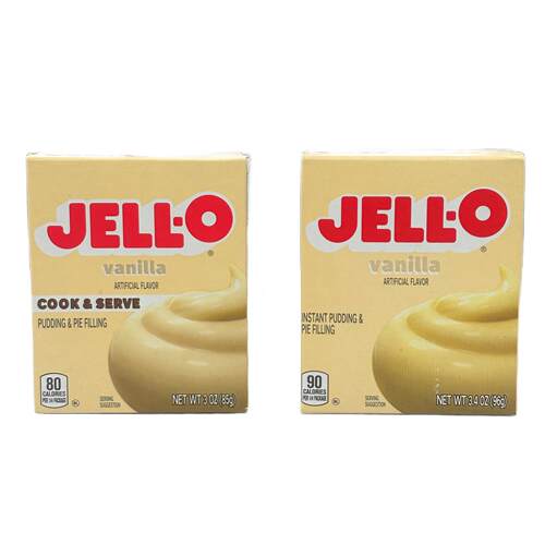 杰乐jello香草味布丁粉美国进口