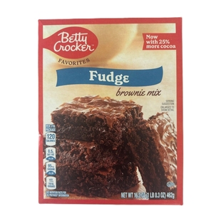 Mix Betty Brownie Fudge 美国贝蒂妙厨传统布朗尼蛋糕粉 Crocker