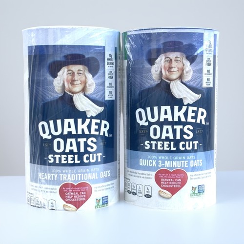 美国原装QUAKER钢切快熟纯燕麦片