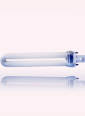 东恒灯饰宝视达华雄三格台灯欧雅仕照明11w9w2针直插玻璃荧光灯管