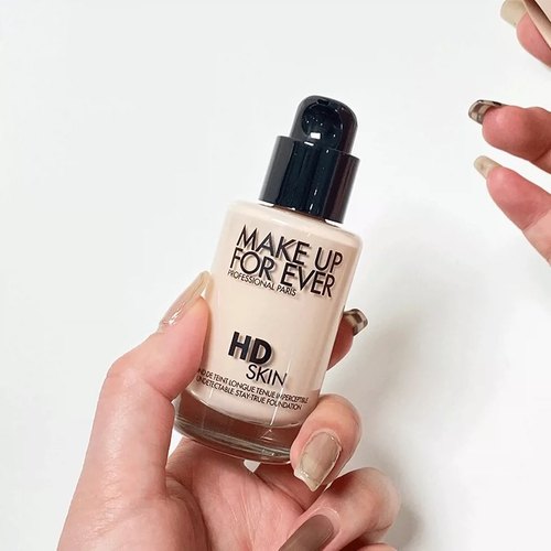 MAKEUPFOREVER玫珂菲新款HD高清无痕仿真肌粉底液1R02 1N06