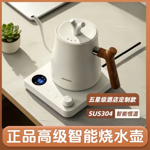 2026新款烧水壶家用自动上水电热水壶长嘴烧煮开水恒温泡茶咖啡壶