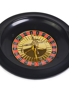 Roulette 10寸俄罗斯轮盘赌 澳门博彩轮盘37个数单0 KTV酒吧转盘