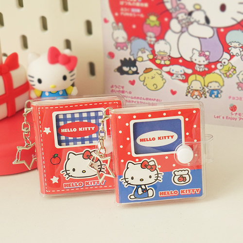 凯蒂猫迷你胶套手账本