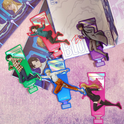 奇只好玩漫画蓝色时期系列周边山口飞翔矢口八虎鲶川龙二异性卡套