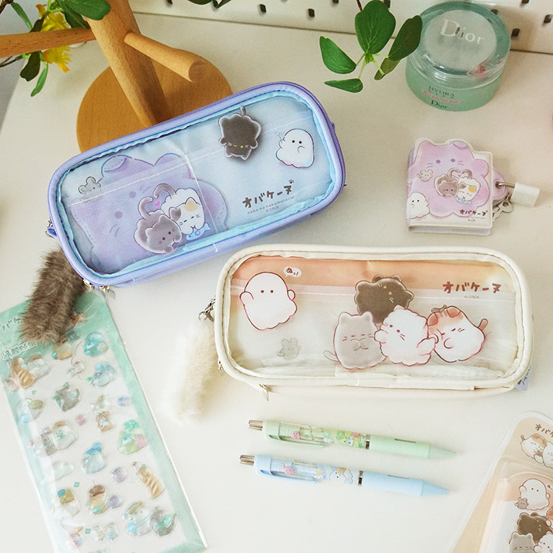 幽幽家族小尾巴笔袋文具收纳袋