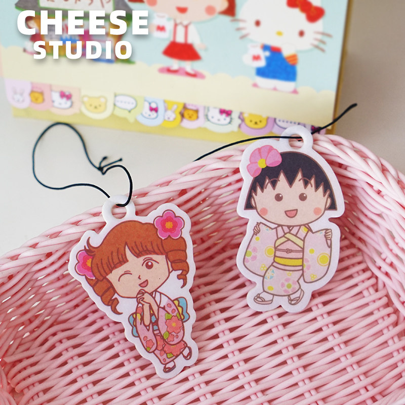 正版樱桃小丸子车载香片可爱香薰卡片卡通挂饰车内持久留香书签,汽车用品/电子/清洗/改装,汽车香水香薰,淘宝优惠券,粉丝福利购,淘宝优惠卷