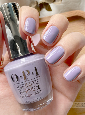 美国OPI指甲油 微光疗系列精选色 裸色 红色 优雅灰 持久美甲原装